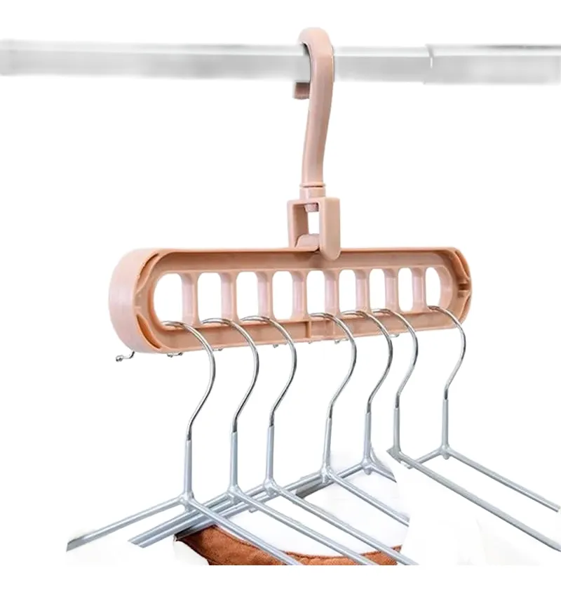Percha Mágica 9 Agujeros Ahorro Espacio Ropero 3 Posiciones